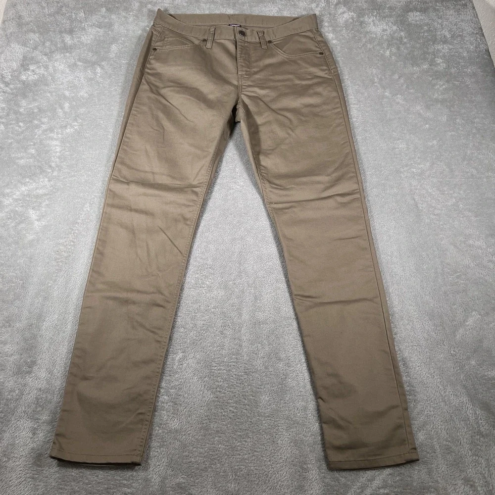 Patagonia Pants Womens 10‎ Khaki Pinyon Pines Outdoor Performance Slim Straight